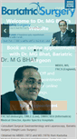 Mobile Screenshot of bariatricsurgerybangalore.com